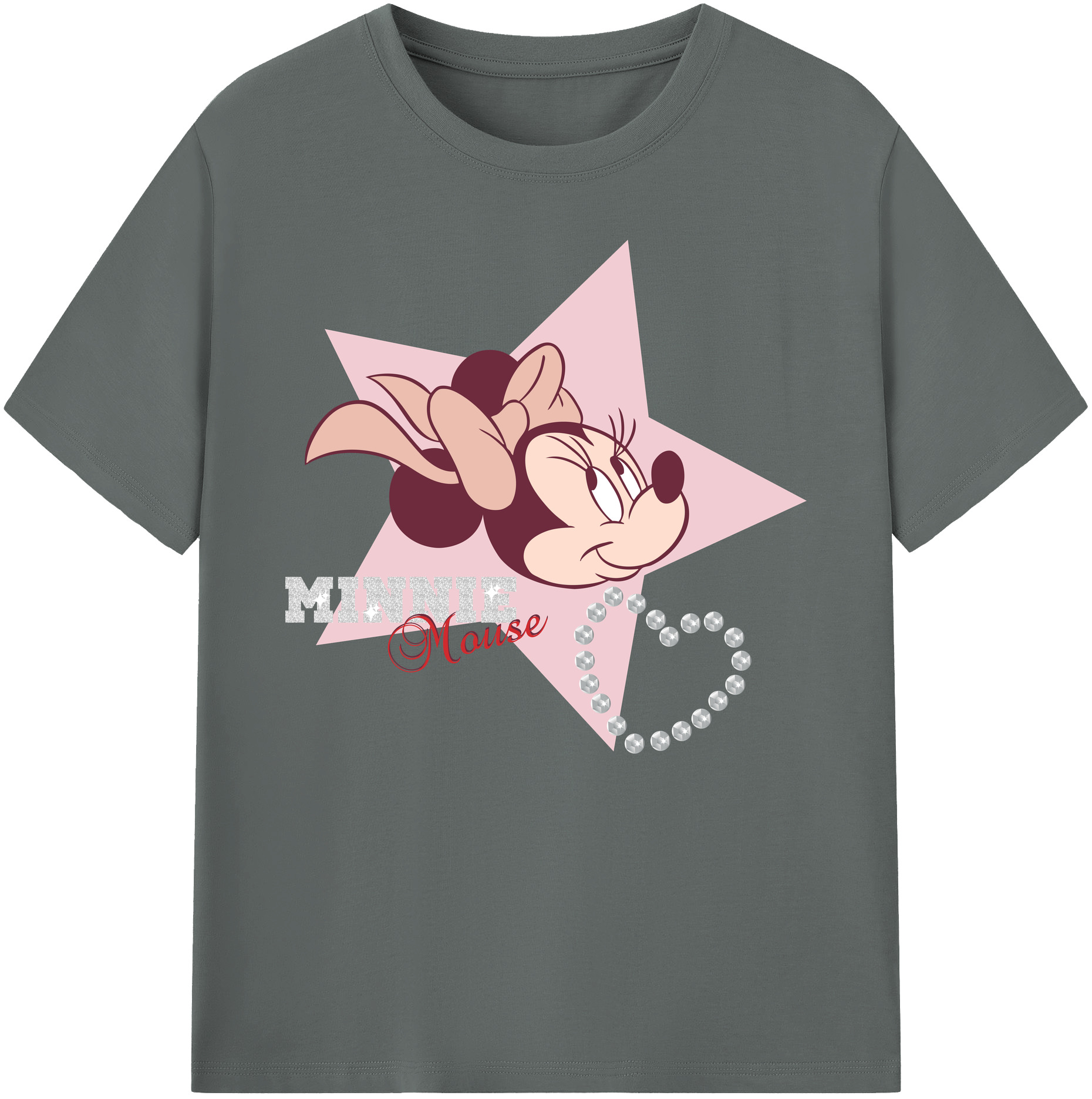 ミッキーマウス Mickey Mouse 綿100％ メンズ半袖Tシャツ｜肌触りやわらか＆通気性